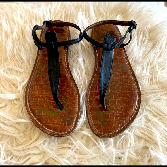 (SOLD) Sam Edelman gigi black thong sandals - Picture 8 of 9
